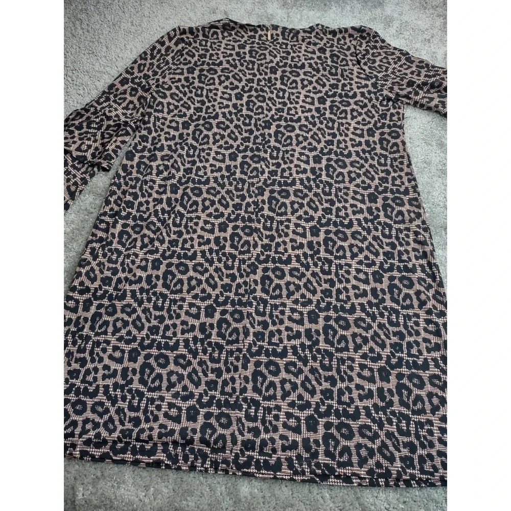 Michael Kors Animal Print  3/4‎ Sleeves Dress Size XL